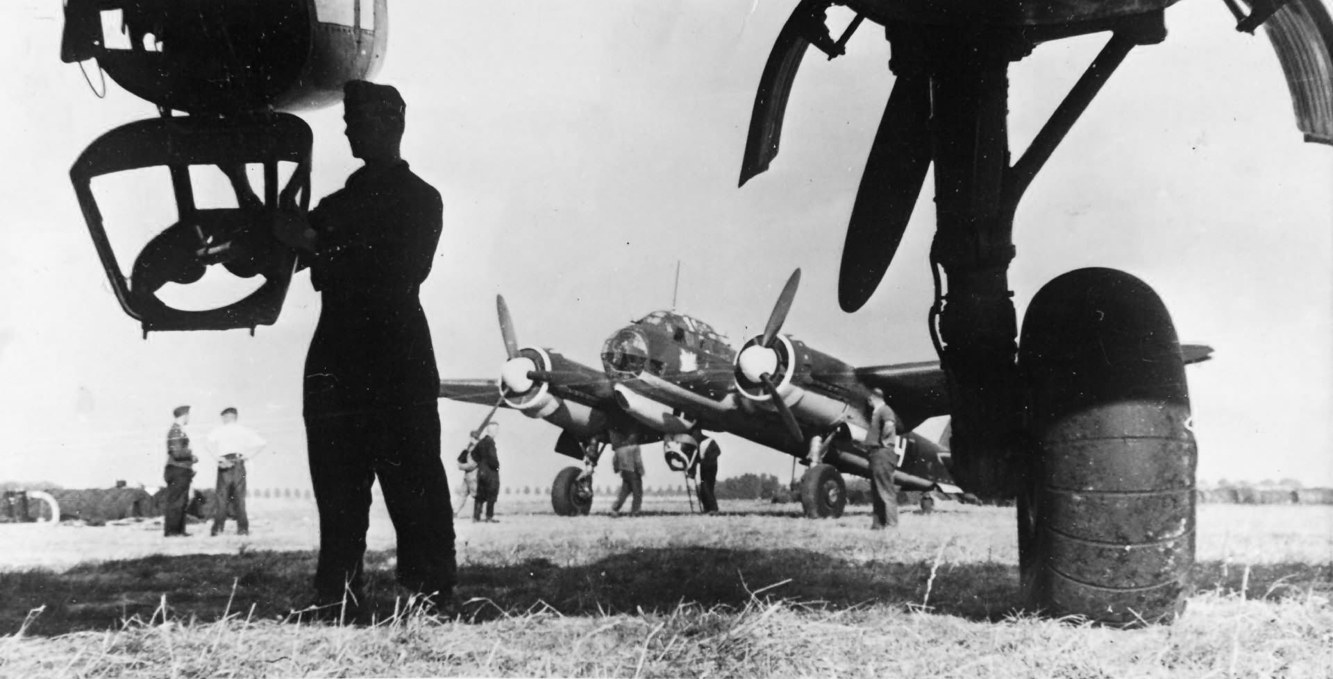 Bomber Ju88 of the KG51