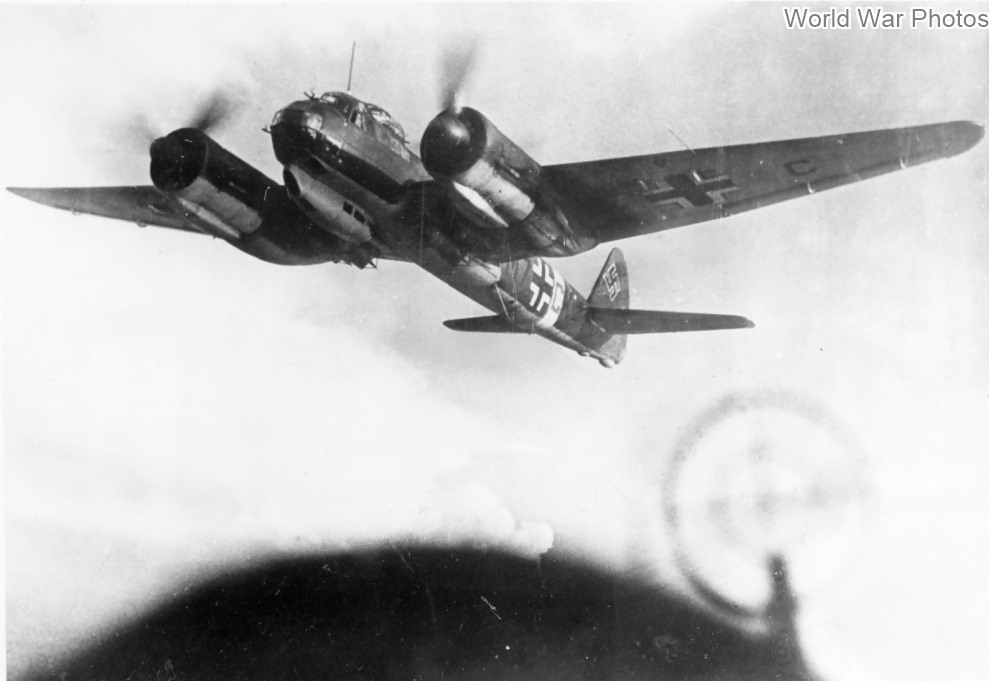 Ju 88A-4 coded M7+CK of the KGr 806 | World War Photos