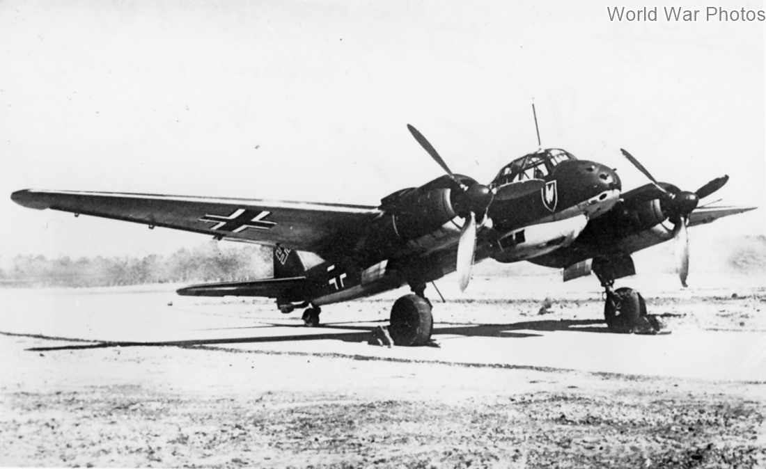 Ju 88R-2 of the NJG 1 antenna removed