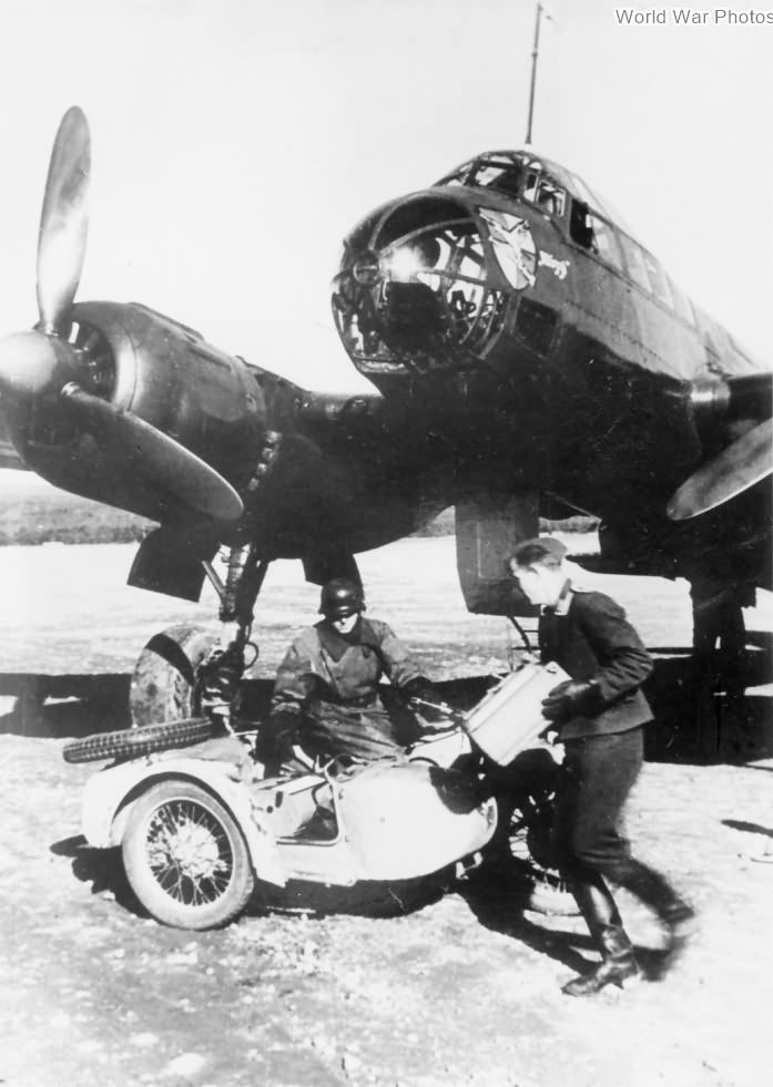 Ju 88T-1 4U+MK of the 2.(F)/123