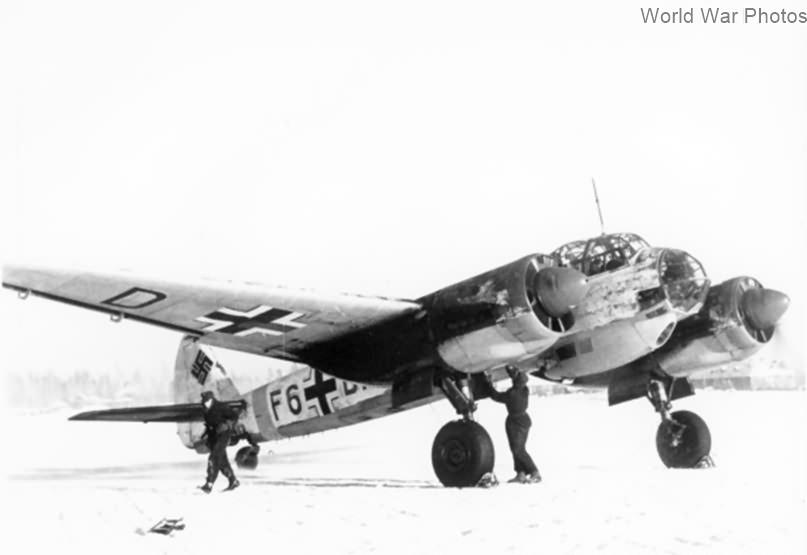 Ju 88 of the Aufklarungsgruppe 122 in Russia
