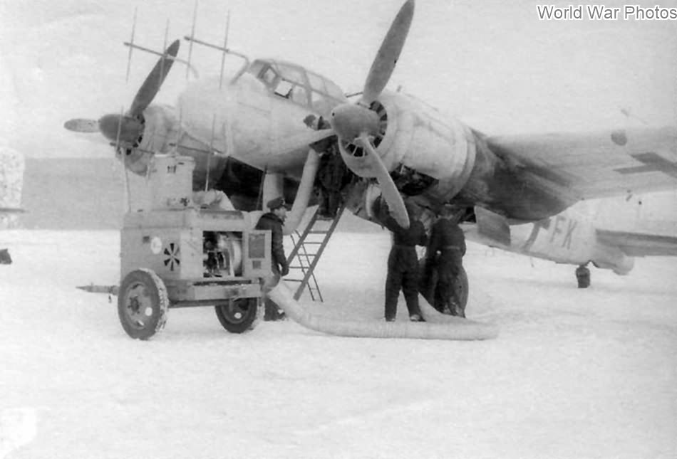 Ju 88 G-1 3C+FK from 2/NJG 4 in Parndorf Winter 44/45