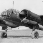 Ju 88A-5 coded 4D+DC of the KG30