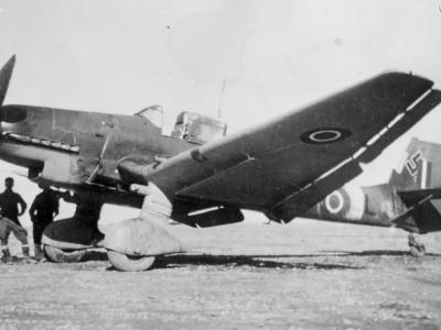 Captured Ju 87D Stuka