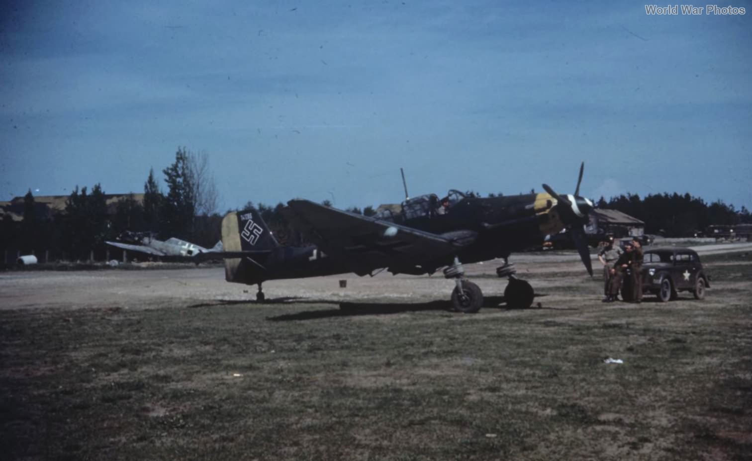 Ju 87D-5N of the NSGr 10 Fürth 1945