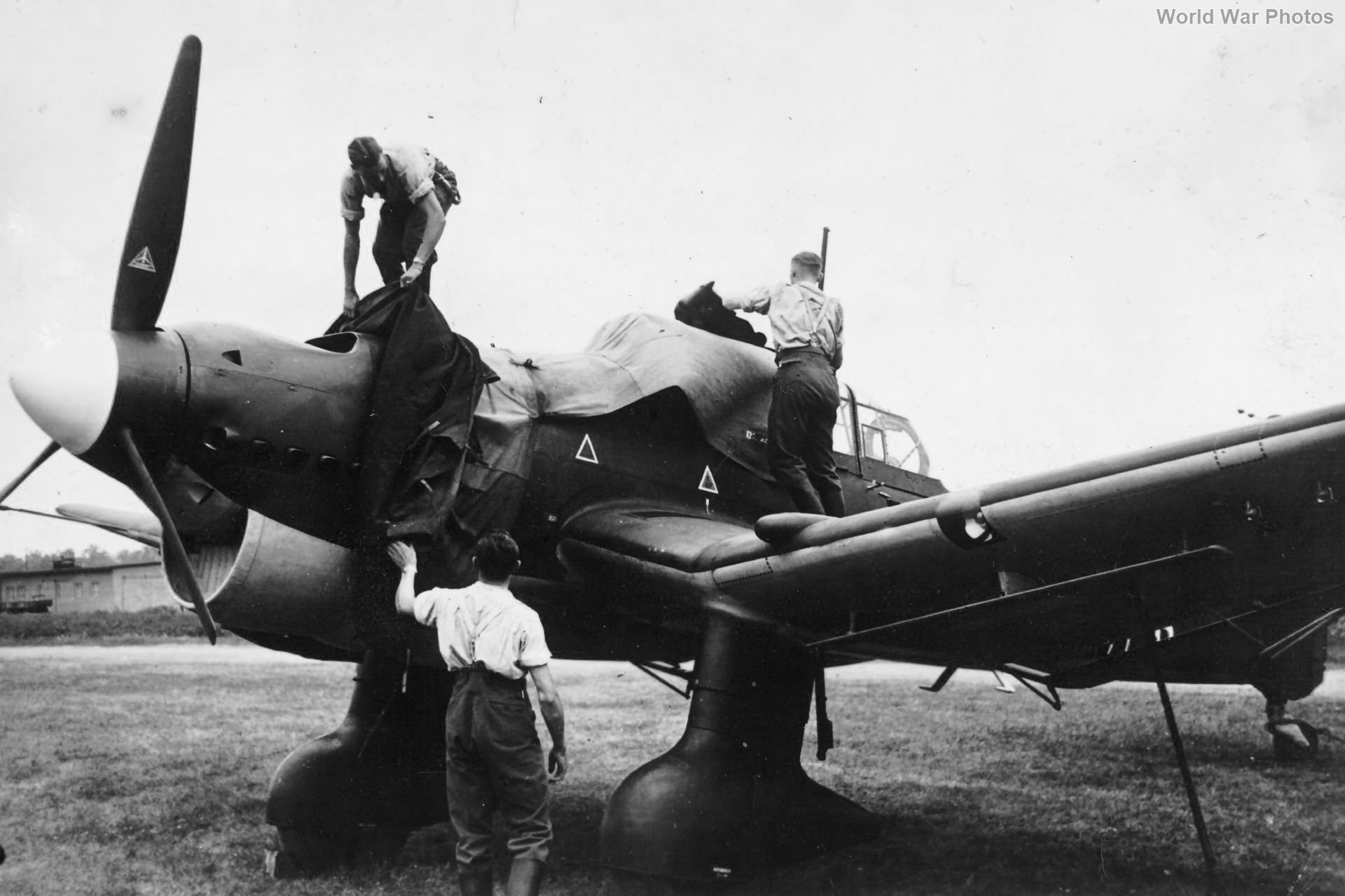 German dive bomber Ju 87 B-1