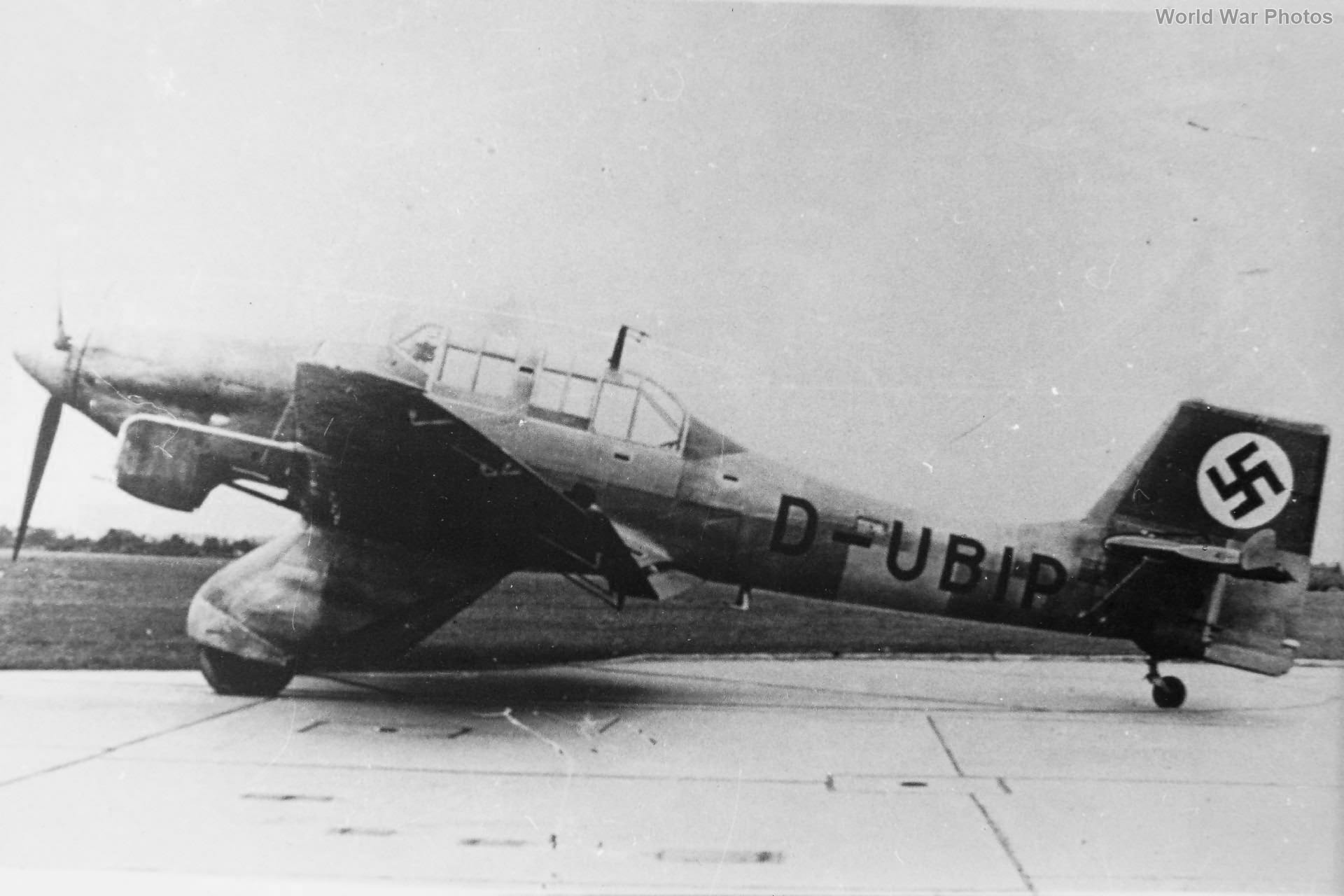 Junkers Ju 87 V-4 D-UBIP