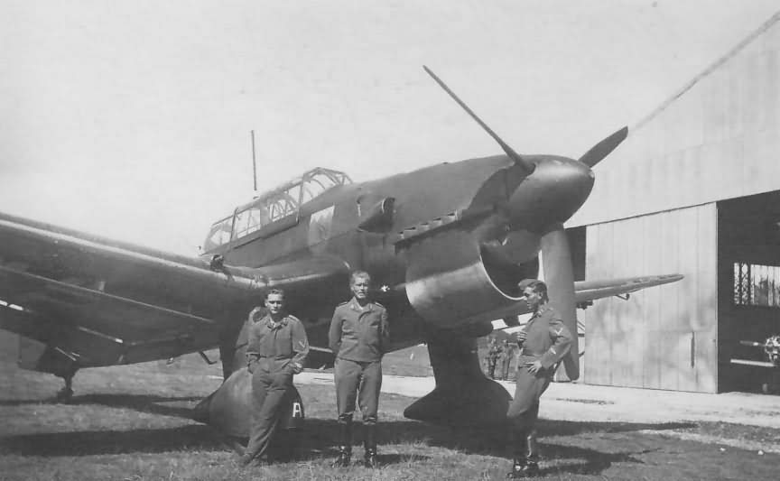Ju 87 B Stuka 9/StG 77 Flers France July 1940