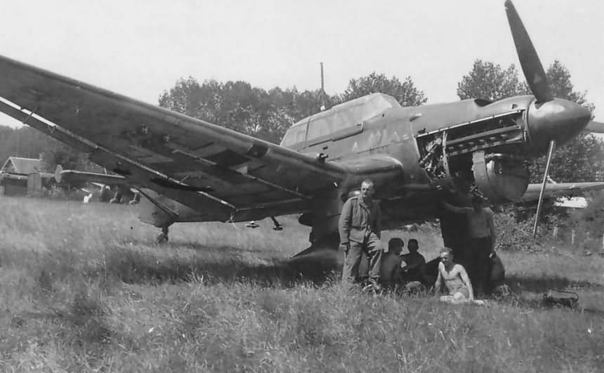 Ju 87 B Stuka 9/StG 77 Flers France July 1940 3