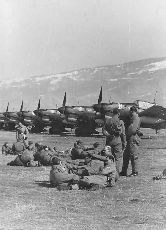 Junkers Ju 87 R of the III/StG 2 Crainici Balkan Spring 1941