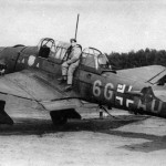 Junkers Ju87 B code 6G+AD of StG 51