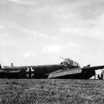 Captured Ju188 0541 crash landed in France
