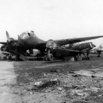 Ju 188 A and Bf109 Erfurt Germany 1945