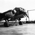 Ju 188 E with 800 l drop tank of Stabsstaffel KG 4 1944
