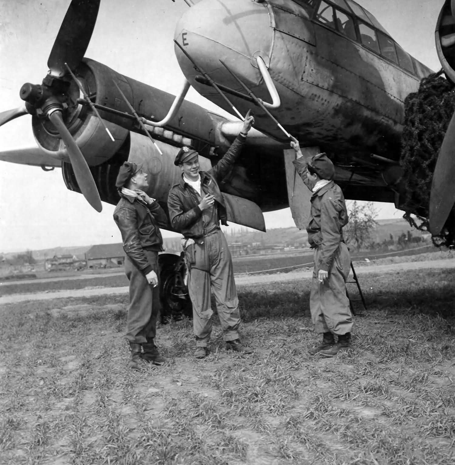 Captured night fighter Ju88 G-6