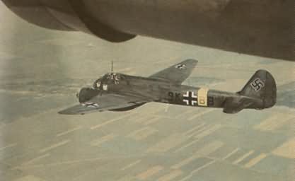 Ju88 KG51 color photo