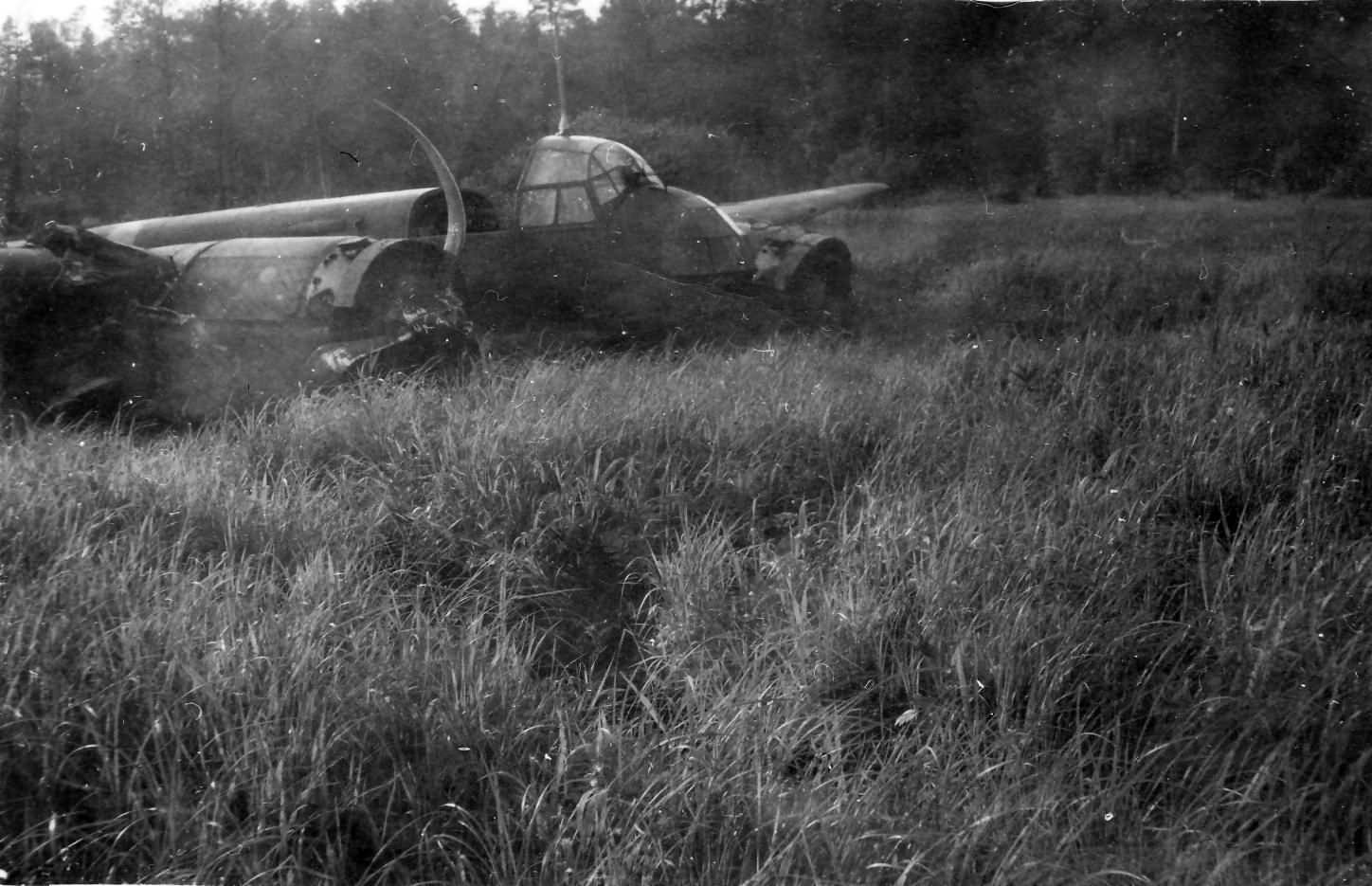 Ju88 destroyed