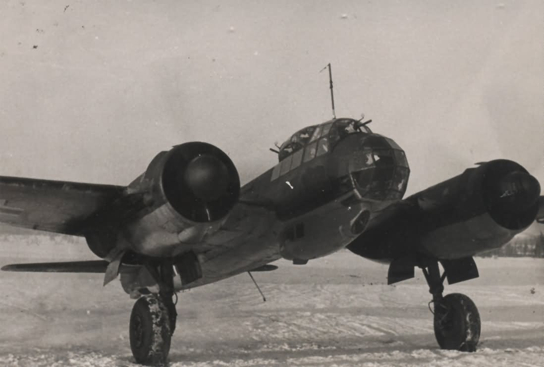 Ju 88 Besatzung RK Trager Ernst Sorge 200 Feindflug