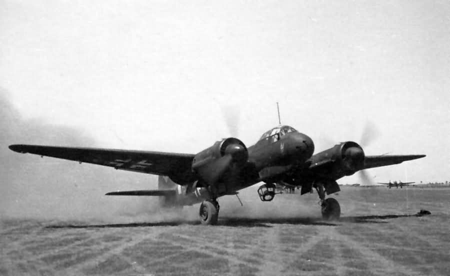 Ju 88 C of 2/NJG 2 in Benghazi Berka Libya 1942