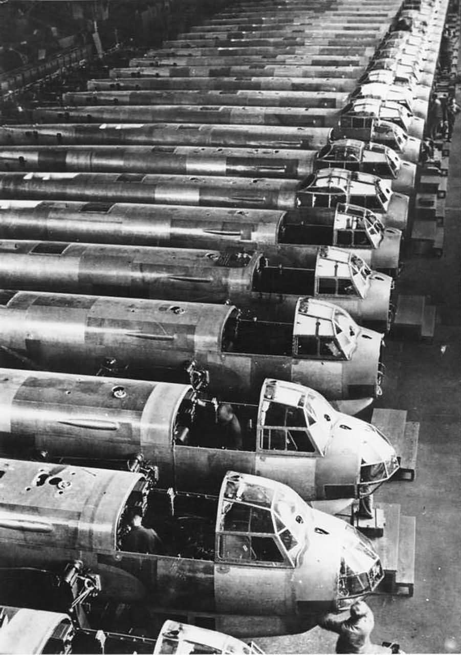 Junkers Ju 88 assembly line