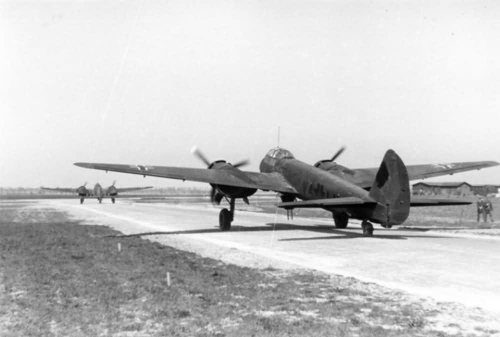 Junkers Ju 88 of KG 1 with night camo