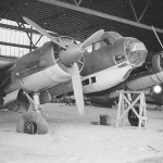 Damaged Ju88 in a hangar