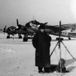 JU 88 bomber Winter camo Russia