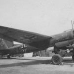 Junkers Ju 88 7T+ of the Kustenfliegergruppe 606 in Holland 1940