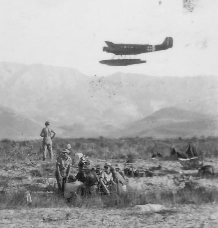 Floatplane Ju 52 Greece
