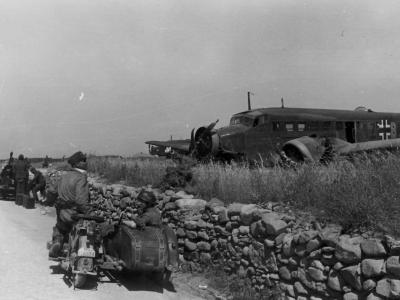 Junkers Ju 52 1Z+BA Fallschirmjager Crete Malemes 1941