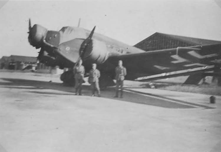 Junkers Ju 52 with Luftwaffe personnel