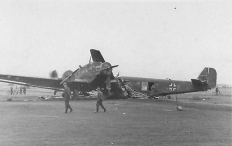 Junkers Ju 52 3m 1940 Evreux