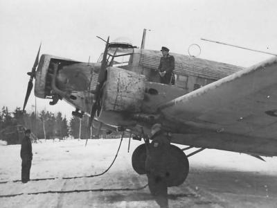 Junkers Ju 52 3m winter camo 1943 1944
