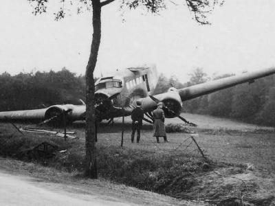 Junkers Ju 52 crashed