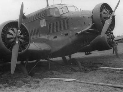 Junkers Ju 52 german transport aircraft