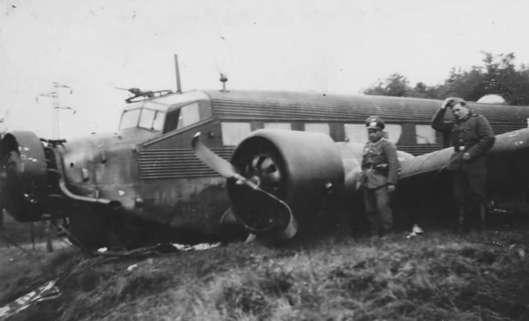 Junkers Ju 52 near Arras France