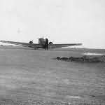 Ju52 Tranport Plane on airfield