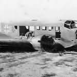 destroyed Ju 52