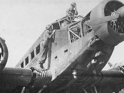 captured Ju 52 3m 13