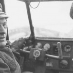 Me323 – pilot in the cockpit