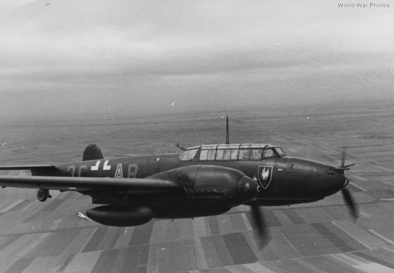 Bf 110E-1 3C-AR of the III/NJG 4 1942