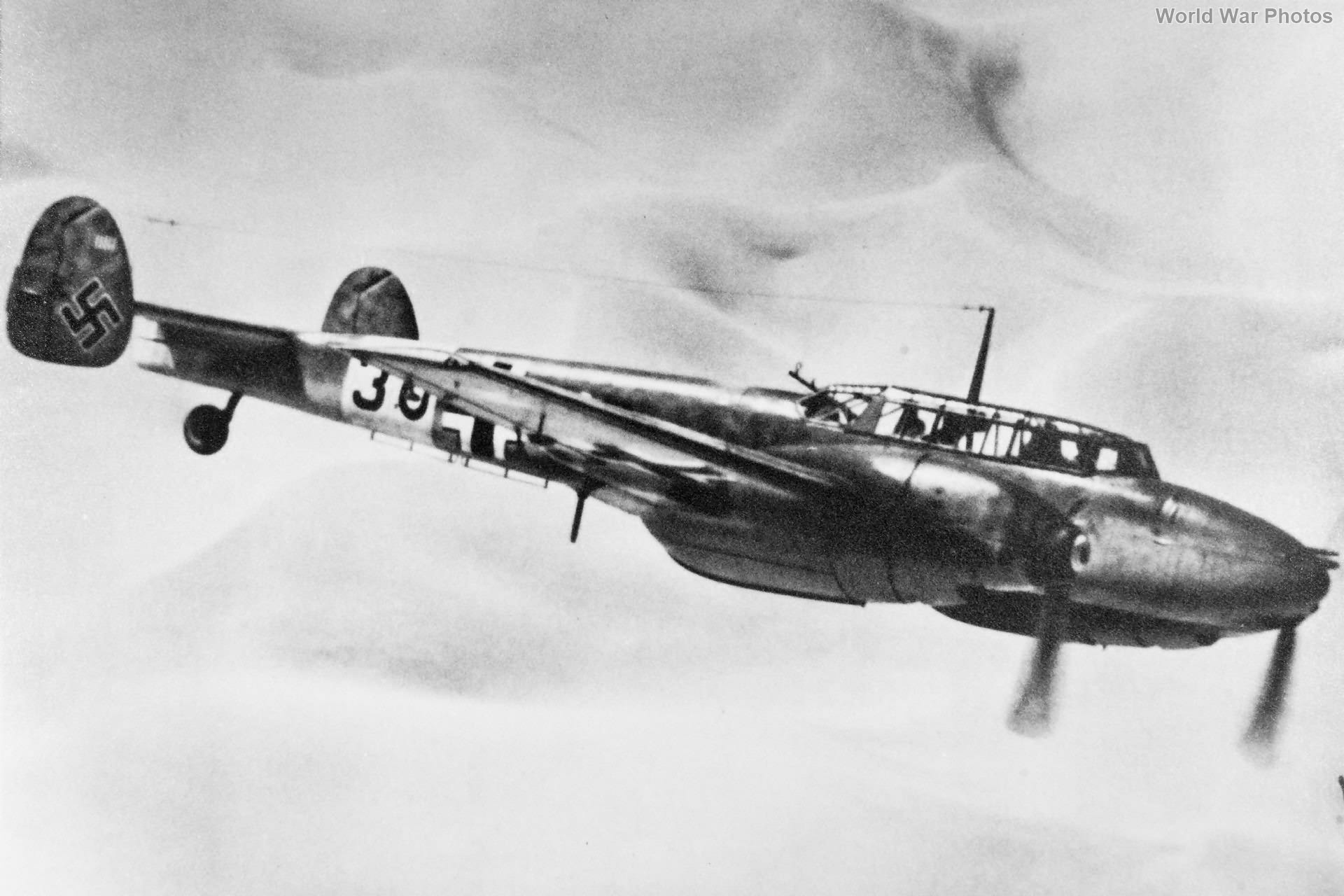 Bf 110 of the ZG26