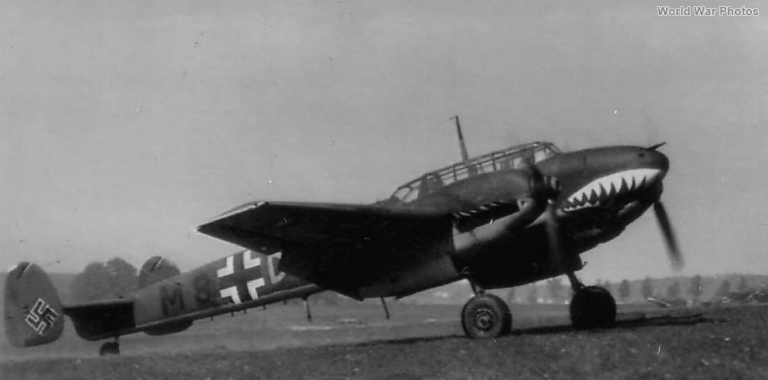 Bf 110 of the ZG 76 2