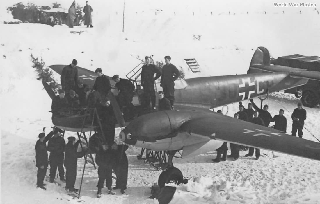 Messerschmitt Me 110C 3U-CP of the 6/ZG 26 Winter 1939/40