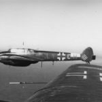 Bf110 L1-CH of the NJG 3 in flight