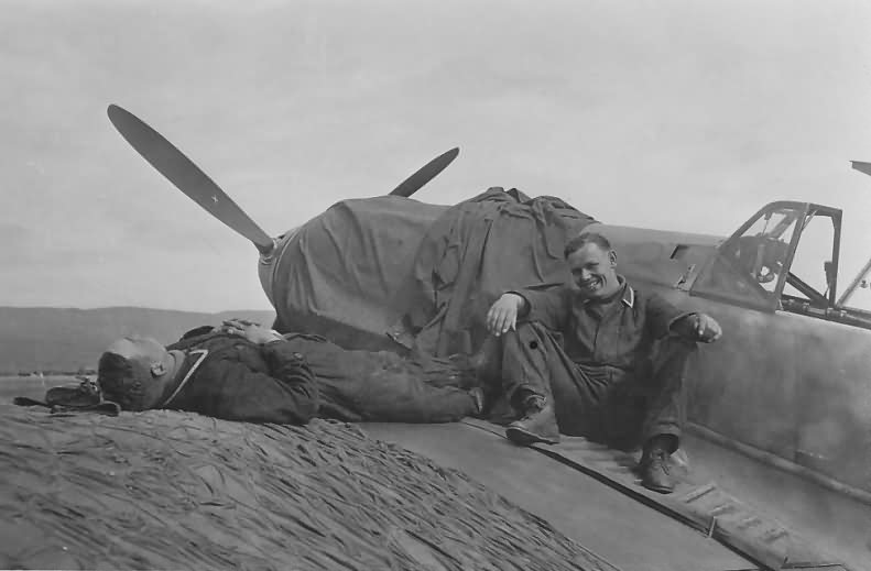 Bf109E 5.JG 27 in Sofia Vrba April 1941