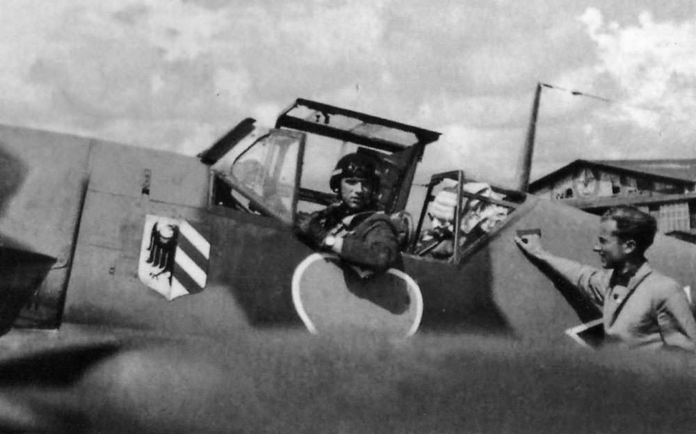 Bf 109F of the I/JG54
