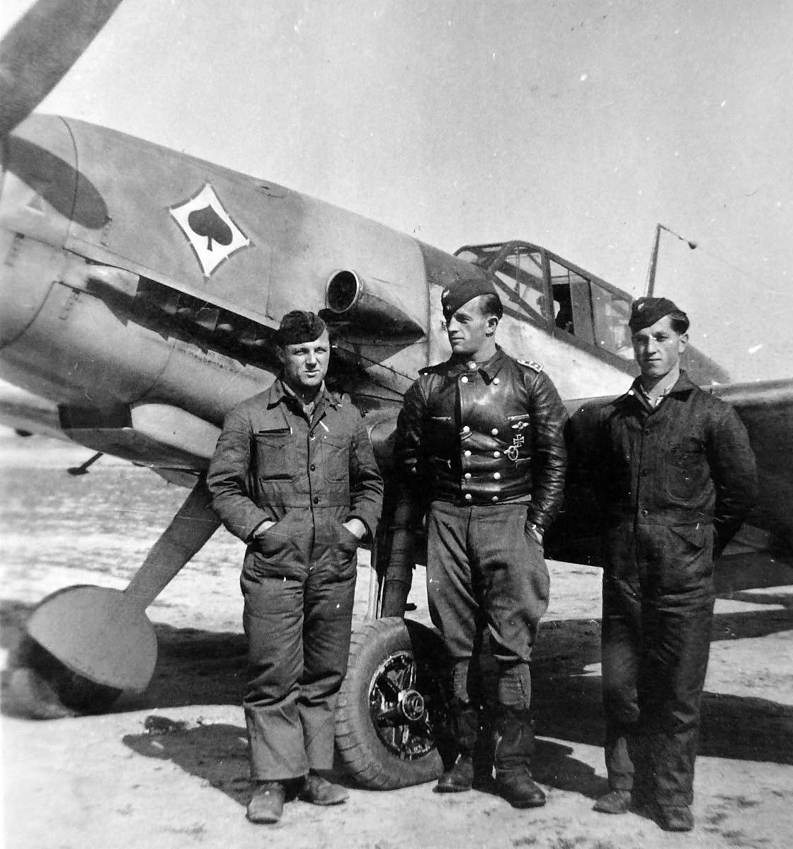 Bf109 of the JG 53 As Pik