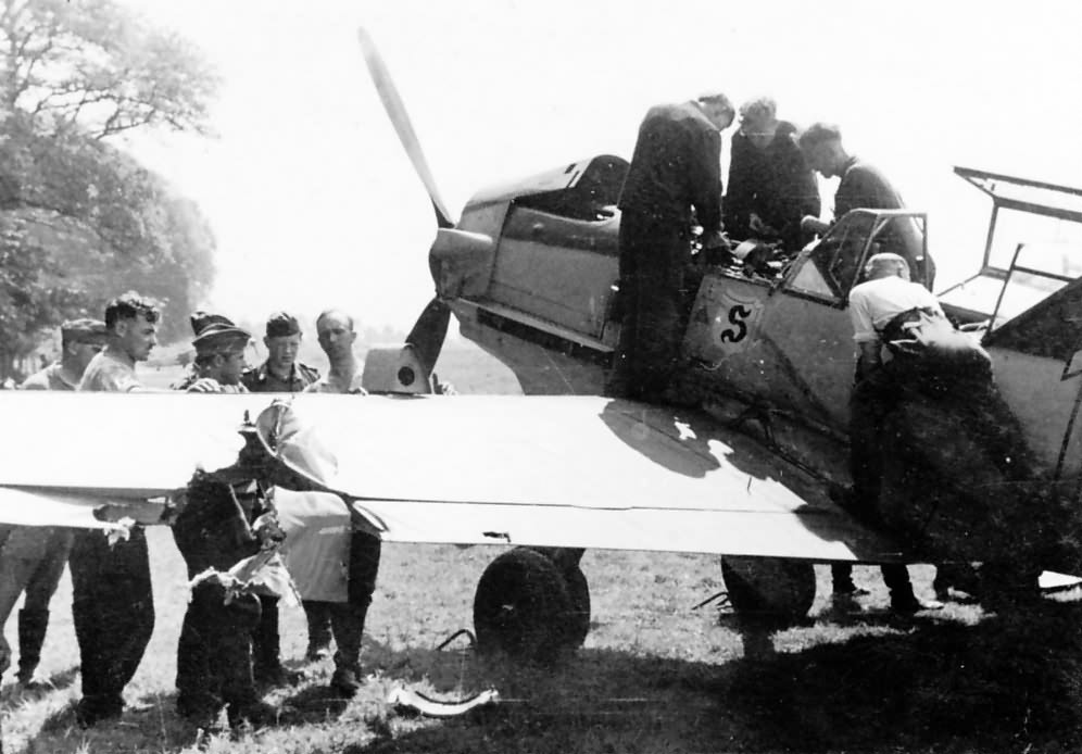 Bf 109E of the JG26 1940