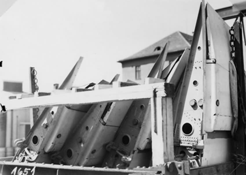 Bf 109 in Wiener Neustadter Flugzeugwerke factory 21